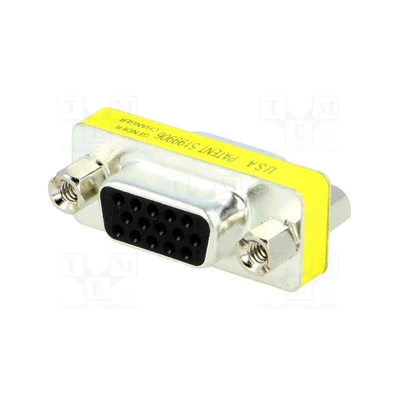 1 pcs x ENCITECH - 2401-0101-22 - Transition: adapter, D-Sub 15pin HD female,both sides