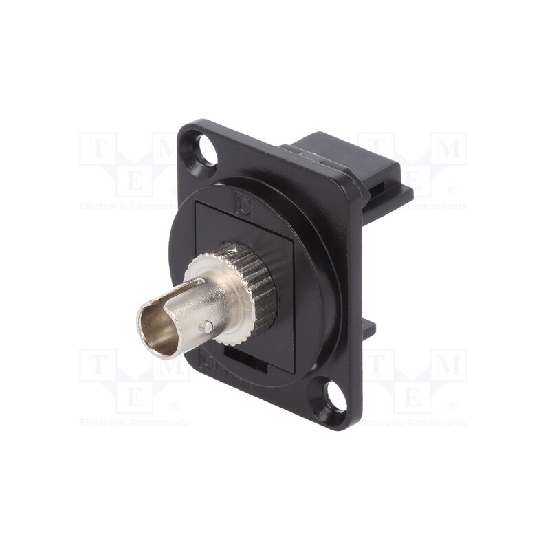 1 pcs x CLIFF - CP30218MB - Connector: fiber optic, coupler, ST,both sides, Mat: metal, FT