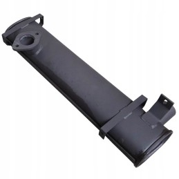 Horizontal exhaust muffler for Renault Claas tractors