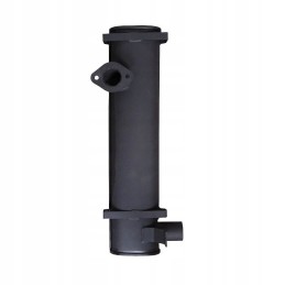 Horizontal exhaust muffler for Renault Claas tractors