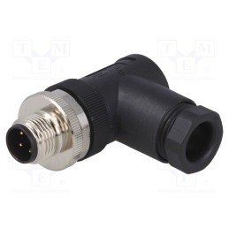 1 pcs x TE Connectivity - T4113002031-000 - Plug, M12, PIN: 3, male, A code-DeviceNet / CANopen, for cable