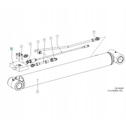 Hiab extension cylinder lock