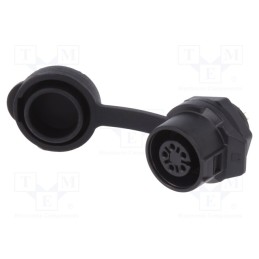 1 pcs x LUTRONIC - 2207 - Connector: circular, socket, size 12, 02, female, PIN: 5, for latch
