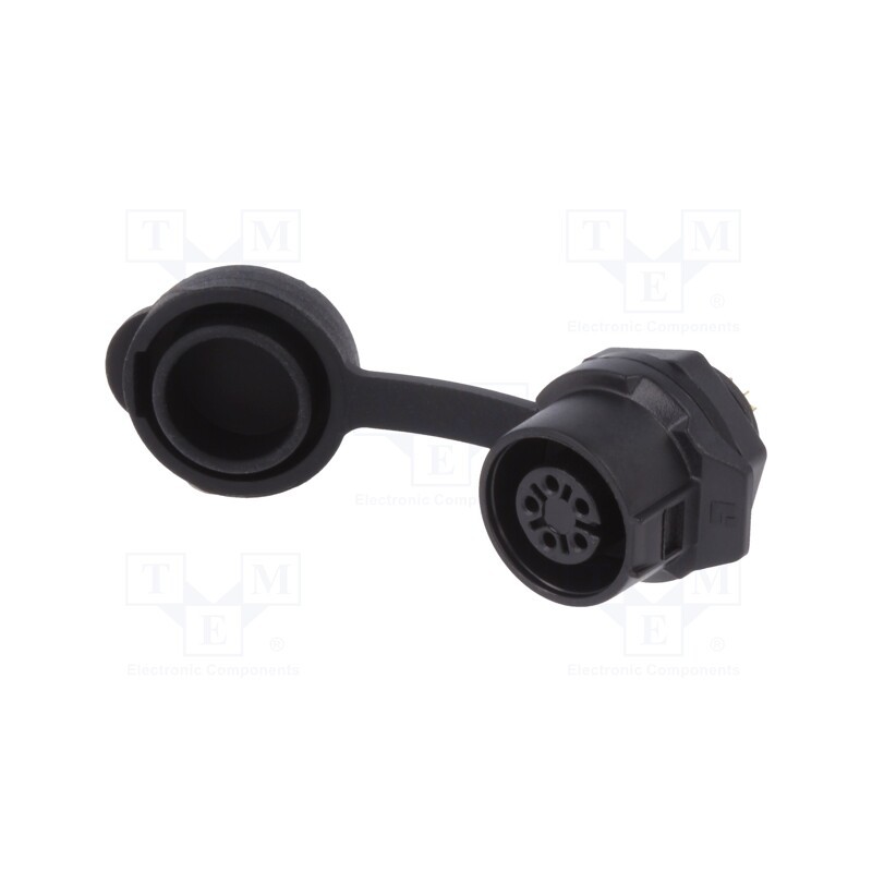 1 pcs x LUTRONIC - 2207 - Connector: circular, socket, size 12, 02, female, PIN: 5, for latch