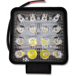 Reflector LED work lamp square 9 32v 48w
