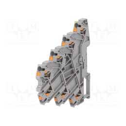 1 pcs x PHOENIX CONTACT - PT 2,5-PE/3L - 3210542 - Splice terminal: rail, 0.14÷4mm2, ways: 4, terminals: 7, push-in