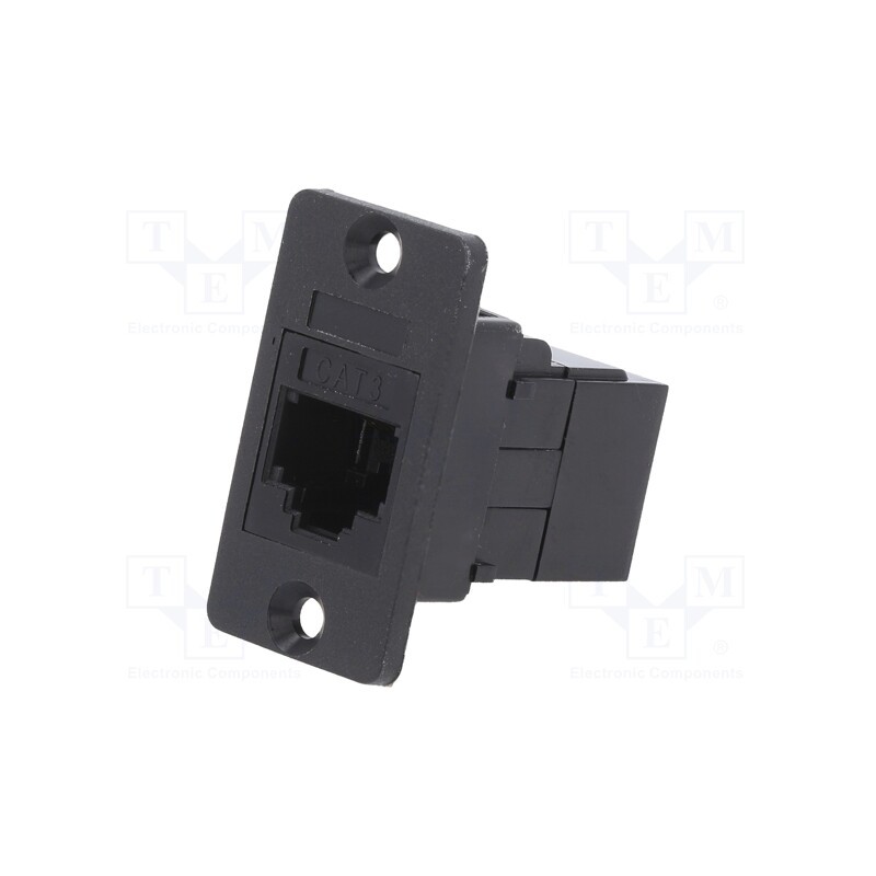 1 pcs x CLIFF - CP30623 - Coupler, SLIM, Cat: 3, Layout: 6p4c, RJ11 socket,both sides, 29mm