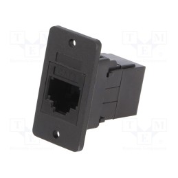 1 pcs x CLIFF - CP30623X - Coupler, SLIM, Cat: 3, Layout: 6p4c, RJ11 socket,both sides, 29mm