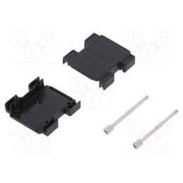 1 pcs x ENCITECH - DPAK-P-15-K - Enclosure: for D-Sub adapters, D-Sub HD 26pin, straight