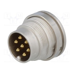 1 pcs x LUMBERG - SGV 70 - Connector: M16, socket, male, soldering, PIN: 7, 5A, 250V, IP40