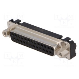 1 pcs x HARTING - 9663516513 - D-Sub, PIN: 25, socket, female, straight, THT, UNC 4-40