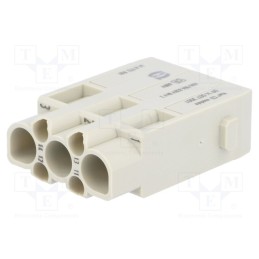 1 pcs x HARTING - 9140073001 - Connector: HDC, module, male, Han-Modular®, PIN: 7(3+4), crimped
