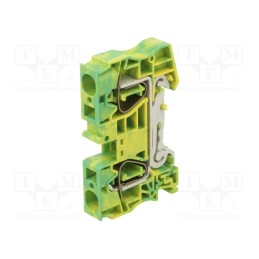 1 pcs x PHOENIX CONTACT - 3036165 - Splice terminal: rail, 0.2÷16mm2, ways: 1, terminals: 2, ST, TS35