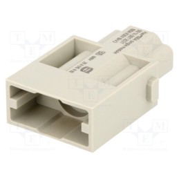 1 pcs x HARTING - 9140013031 - Connector: HDC, module, male, Han-Modular®, PIN: 1, w/o contacts