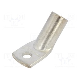 1 pcs x ERKO - KCS45_10-150/1 - Tip: ring tube, M10, 150mm2, crimped, for cable, angled 45°, tinned