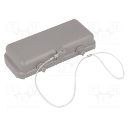 1 pcs x AMPHENOL - C14610Z0161001 - Protection cover, C146, size E16, for double latch, polyamide