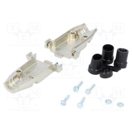 1 pcs x TE Connectivity - 5748676-1 - Enclosure: for D-Sub connectors, D-Sub 9pin,D-Sub HD 15pin