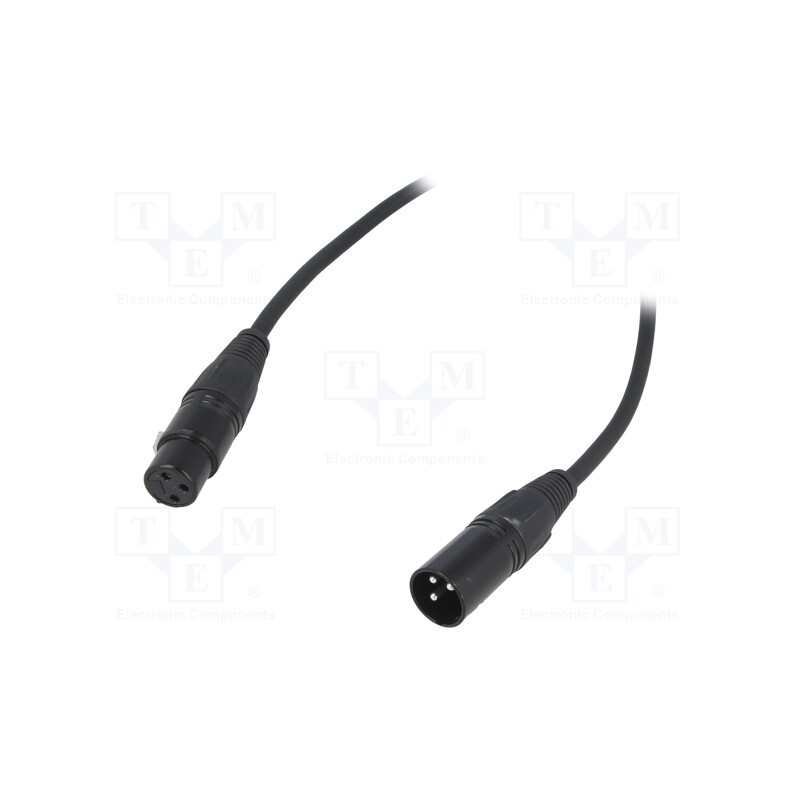 1 pcs x CLIFF - FC619102 - Male-female, PIN: 3, Cable: XLR-XLR, 2m
