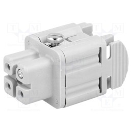 1 pcs x LAPP - 10421000 - Connector: HDC, female, EPIC H-A, PIN: 4, 3+PE, size H-A 3, 23A, 400V