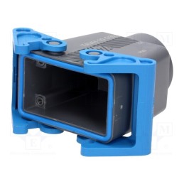 1 pcs x ILME - TAVH 10 G32 - Enclosure: for HDC connectors, T-TYPE/H, size 57.27, M32, 57x27mm