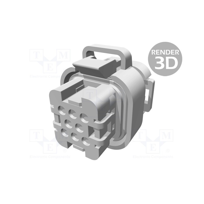 1 pcs x TE Connectivity - 776286-1 - Connector: automotive, AMPSEAL, female, plug, for cable, PIN: 8