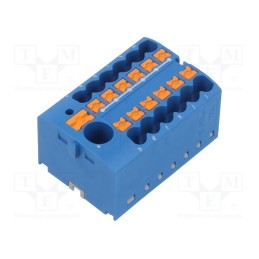 1 pcs x PHOENIX CONTACT - 3273354 - Splice terminal: distribution block, 2.5mm2,6mm2, ways: 1, blue