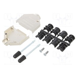 1 pcs x FISCHER ELEKTRONIK - 10162830 - Enclosure: for D-Sub connectors, D-Sub 15pin,D-Sub HD 26pin