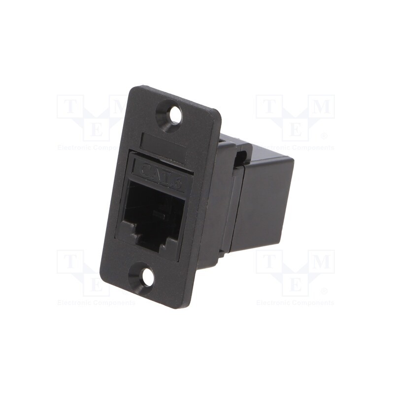 1 pcs x CLIFF - CP30622 - Coupler, SLIM, Cat: 6, Layout: 8p8c, RJ45 socket,both sides, 29mm