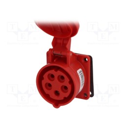 1 pcs x PCE - 315-6 - Connector: AC supply 3-phase, socket, female, 16A, 400VAC, IP44