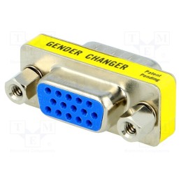 1 pcs x ENCITECH - 2401-0101-12 - Transition: adapter, D-Sub 15pin HD male,D-Sub 15pin HD female