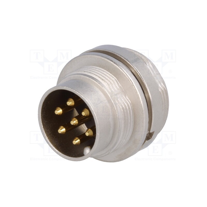 1 pcs x LUMBERG - SFV 70 - Connector: M16, socket, male, soldering, PIN: 7, 5A, 250V, IP40
