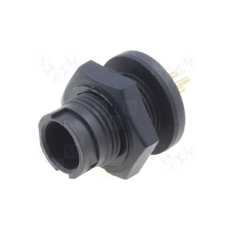 1 pcs x SWITCHCRAFT - EN2P3M20PK - Connector: circular, EN2, socket, male, THT, for panel mounting