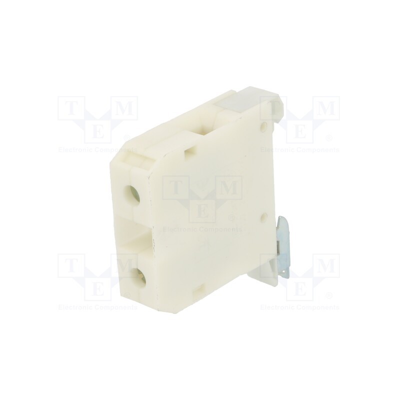 1 pcs x POKu00d3J - A11-1532 - Splice terminal: rail, 4÷25mm2, ways: 1, terminals: 2, white, TS35