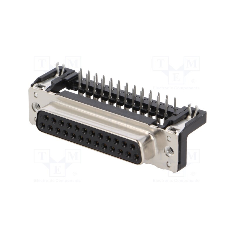 1 pcs x HARTING - 9663526612 - D-Sub, PIN: 25, socket, female, angled 90°, THT, UNC 4-40