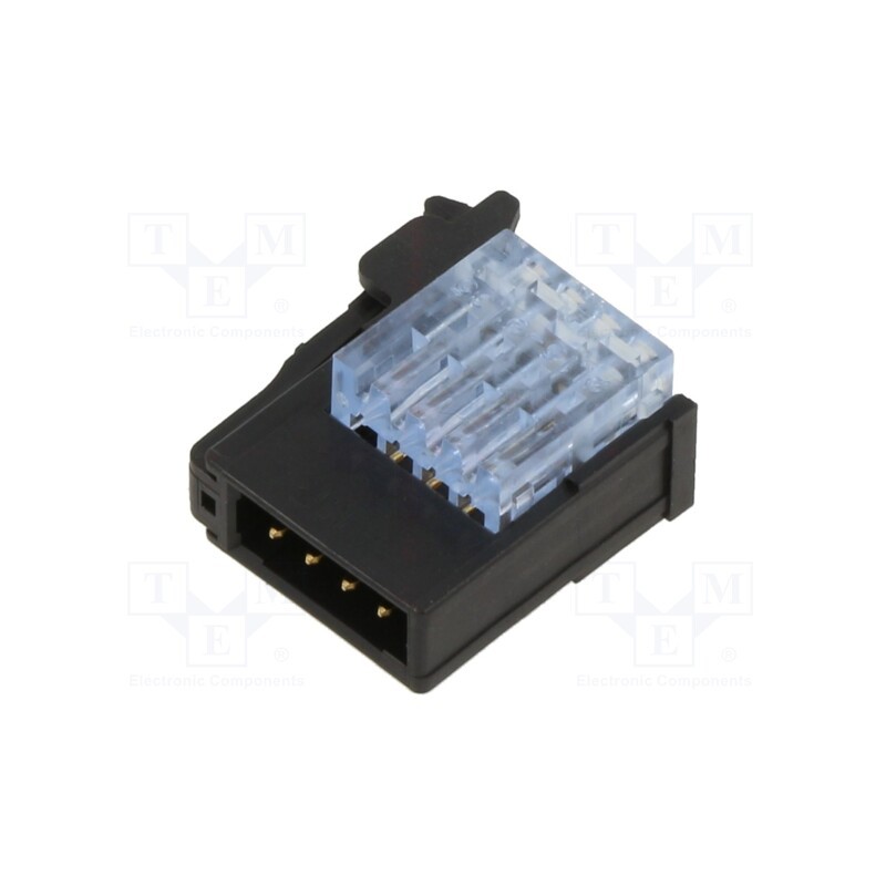 1 pcs x TE Connectivity - 2-1473562-4 - RITS CONN.PLUG ASSY 4P BLUE