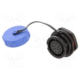 1 pcs x WEIPU - SY2112/S15-1C - Socket, SY21, female, PIN: 15, IP67, soldering, -40÷85°C