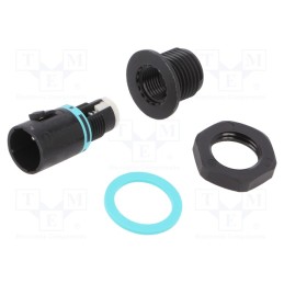 1 pcs x TECHNO - THB.381.N2A - Connector: AC supply, screw terminal, male, TH381, 0.25÷1mm2, 400V
