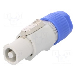 1 pcs x CLIFF - FM12316 - Connector: circular, male, CLIFFCON-P, 20A, 250VAC, for cable, grey