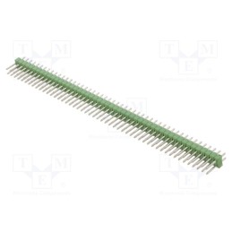 1 pcs x TE Connectivity - 5-826925-0 - Pin header, pin strips, AMPMODU MOD II, male, PIN: 100, straight