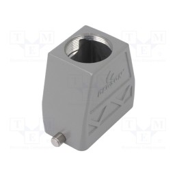 1 pcs x DEGSON ELECTRONICS - D10B-TEH-2G-PG29 - Enclosure: for HDC connectors, size D10B, for cable, for latch