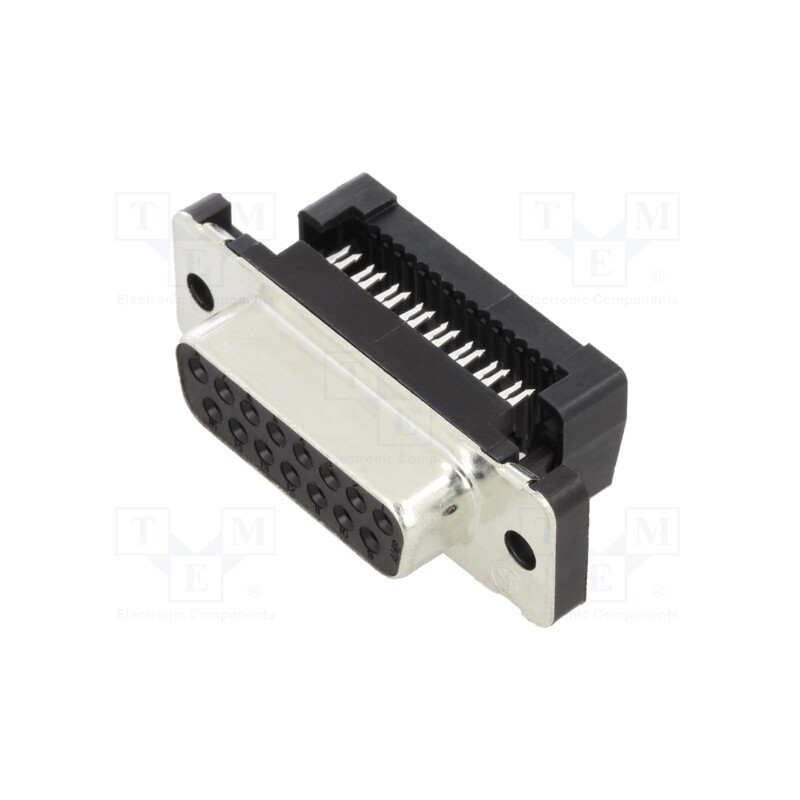 1 pcs x TE Connectivity - 1658612-3 - 15 POS HDF RCPT, MS, LEAD FREE