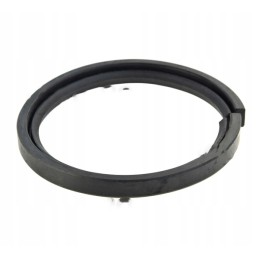 Simmering ring cut into the rear crankshaft