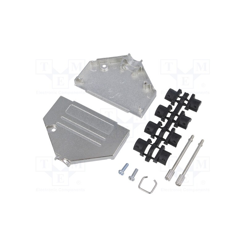 1 pcs x ENCITECH - 6560-0805-04 - Enclosure: for D-Sub connectors, D-Sub 37pin,D-Sub HD 62pin