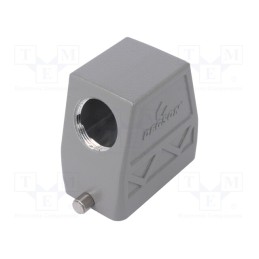 1 pcs x DEGSON ELECTRONICS - D10B-SEH-2G-PG21 - Enclosure: for HDC connectors, size D10B, for cable, for latch