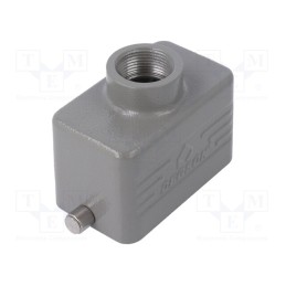 1 pcs x DEGSON ELECTRONICS - D10B-TE-2G-PG16 - Enclosure: for HDC connectors, size D10B, for cable, for latch