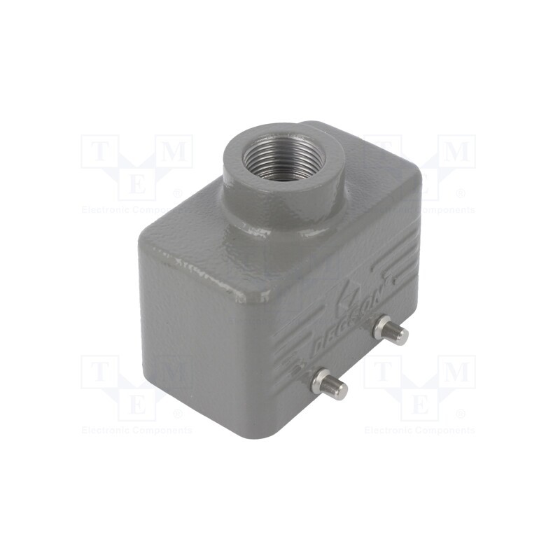 1 pcs x DEGSON ELECTRONICS - D10B-TE-4G-M20 - Enclosure: for HDC connectors, size D10B, for cable, straight