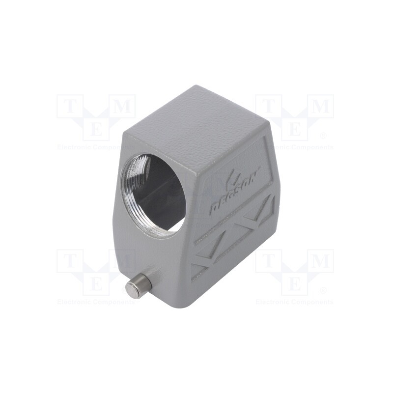 1 pcs x DEGSON ELECTRONICS - D10B-SEH-2G-PG29 - Enclosure: for HDC connectors, size D10B, for cable, for latch