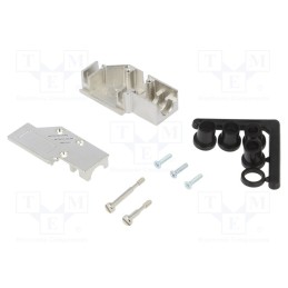 1 pcs x ENCITECH - 1060-0135-01 - Enclosure: for D-Sub connectors, D-Sub 9pin,D-Sub HD 15pin