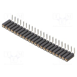 1 pcs x FISCHER ELEKTRONIK - BL7.22Z - Socket, pin strips, female, PIN: 22, angled 90°, 2.54mm, THT, 1x22