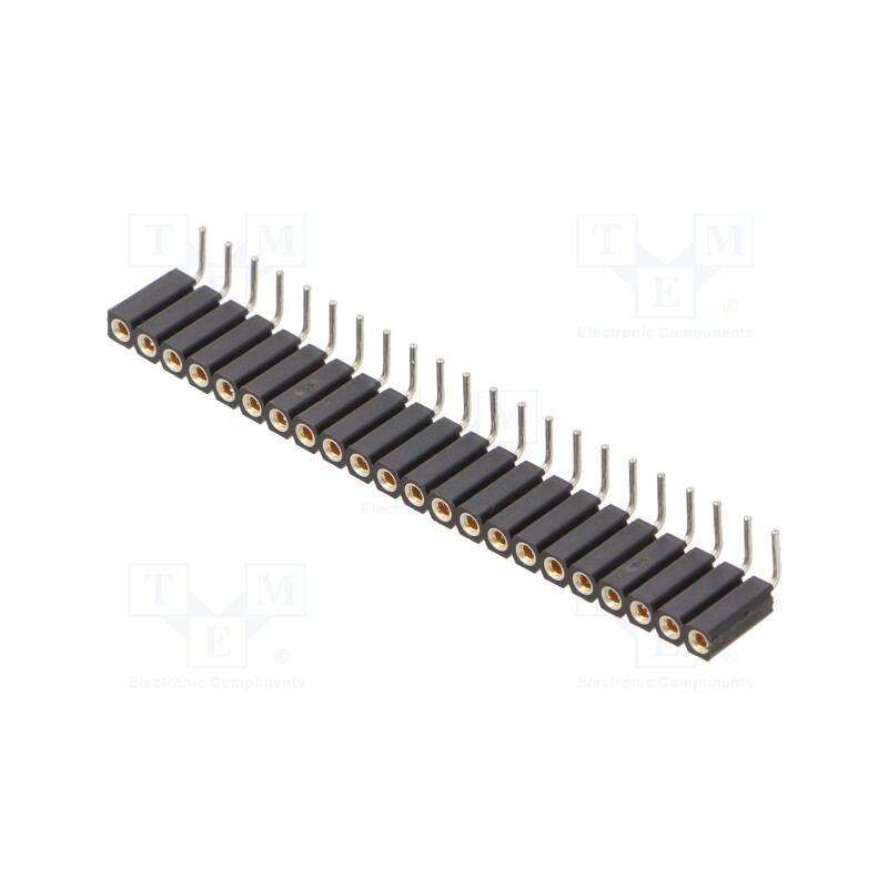 1 pcs x FISCHER ELEKTRONIK - BL7.22Z - Socket, pin strips, female, PIN: 22, angled 90°, 2.54mm, THT, 1x22